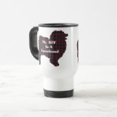 Mug De Voyage Cadeaux Keeshond BFF (Devant gauche)