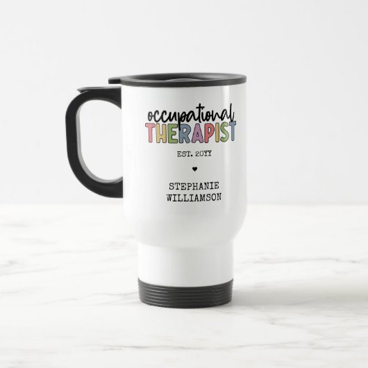 Mug De Voyage Cadeaux OT (Gauche)