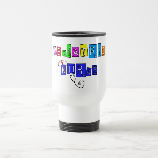Mug De Voyage Cadeaux pédiatriques d'infirmière (Centre)