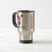 Mug De Voyage Cadeaux pour les entraîneurs Cheerleading (Devant gauche)