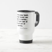 Mug De Voyage Cadeaux retirés drôles de professeur (Devant droit)