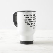 Mug De Voyage Cadeaux retirés drôles de professeur (Devant gauche)