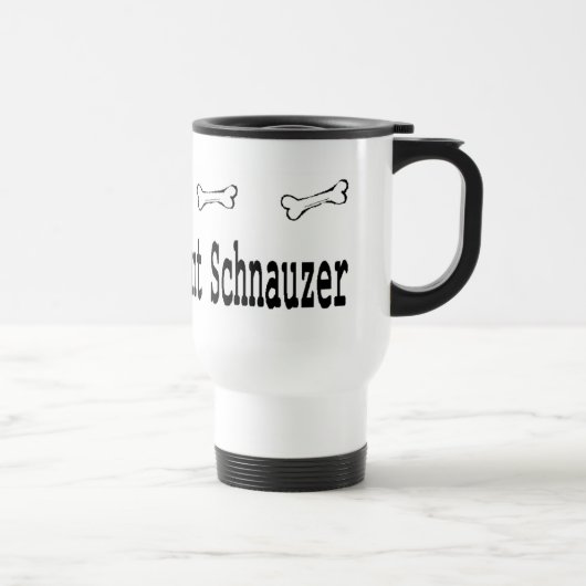 Mug De Voyage Cadeaux Schnauzer géant (Droite)
