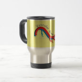 Mug De Voyage Cadeaux vasculaires uniques d'infirmière (Devant gauche)
