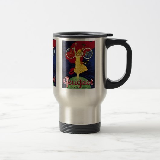 Mug De Voyage Cadeaux vintages - Cycles Peugeot (Droit)