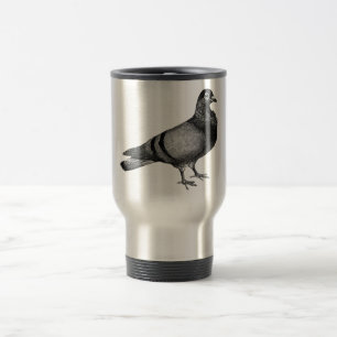 Mug De Voyage Cadeaux vintages de pigeon
