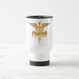 Mug De Voyage Caducée d'or (PharmD)