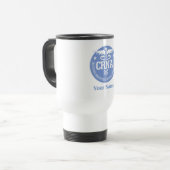 Mug De Voyage Caduceus CRNA idées cadeaux (Devant gauche)