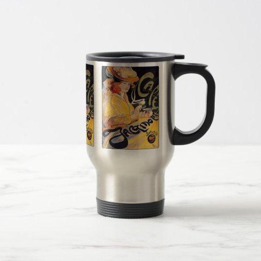 Mug De Voyage Café Art nouveau (Droit)