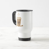 Mug De Voyage Café avec amour (Devant gauche)