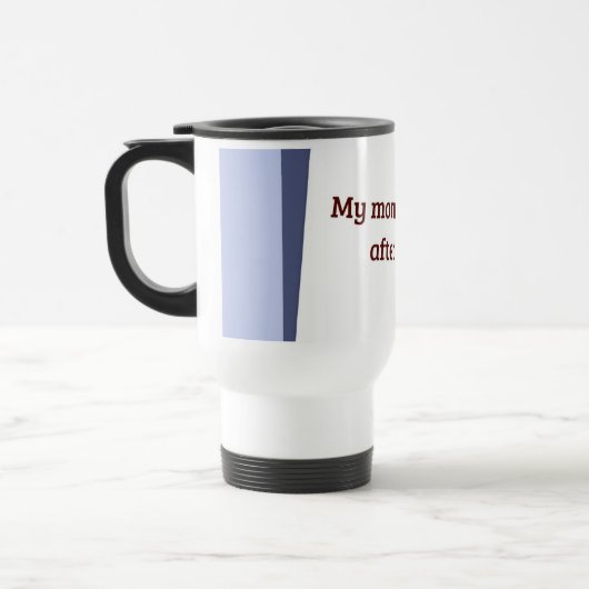 Mug De Voyage Café d'abord (Gauche)