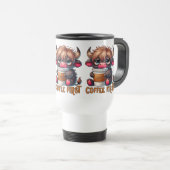 Mug De Voyage Café d'abord  (Devant droit)