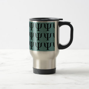 Mug De Voyage Café de symbole de psychologie/tasse élégants d