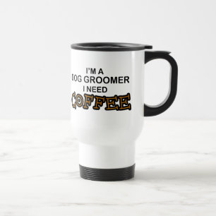 Mug De Voyage Café du besoin - Groomer de chien