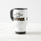 Mug De Voyage Café du besoin - technologie de rayon X (Devant gauche)