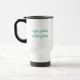 Mug De Voyage Café, égratignures et gants en caoutchouc Nurse Li