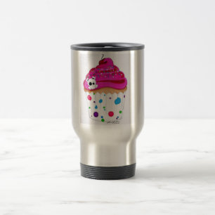 Mug De Voyage Café et un petit gâteau