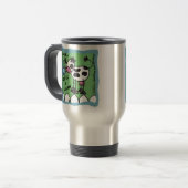 Mug De Voyage Café et vache à la crème (Devant gauche)