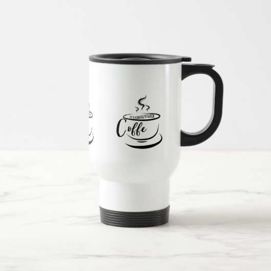 Mug De Voyage Café O’clock Coffee Art Design (Droite)