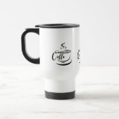 Mug De Voyage Café O’clock Coffee Art Design (Gauche)