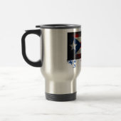 Mug De Voyage Café portoricain de drapeau (Gauche)