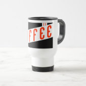 Mug De Voyage café rétro (Devant droit)