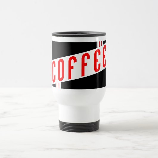 Mug De Voyage café rétro (Centre)