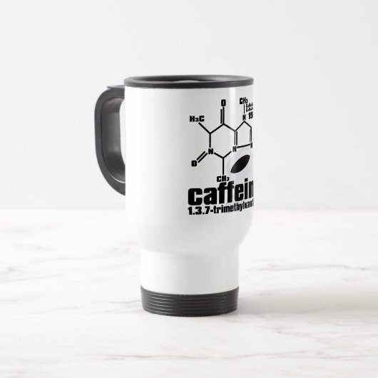 Mug De Voyage Caféine (Devant gauche)
