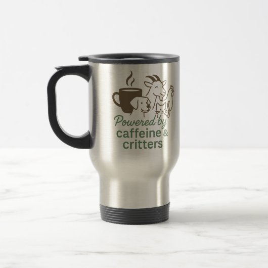 Mug De Voyage Caféine & Critère (Gauche)