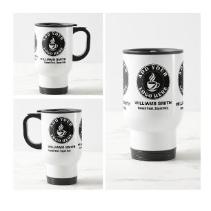 Mug De Voyage Cafés Cafés Boutiques Commerces Logo d'affaires Ma
