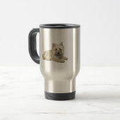 Mug De Voyage Cairn Terrier (blé) - couché (Devant gauche)