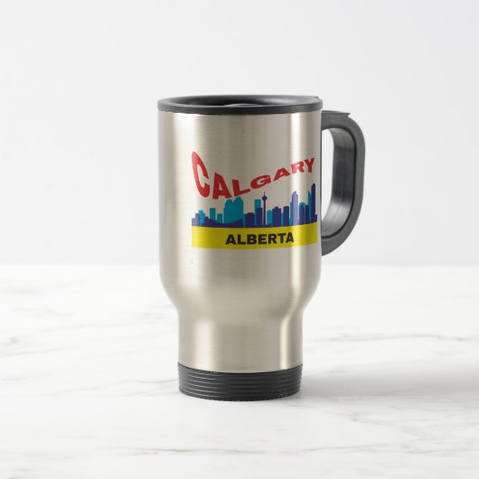 Mug De Voyage Calgary (Devant droit)