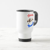 Mug De Voyage Calgary Canada Chevaux Juillet Riders Calgary Stam (Devant droit)