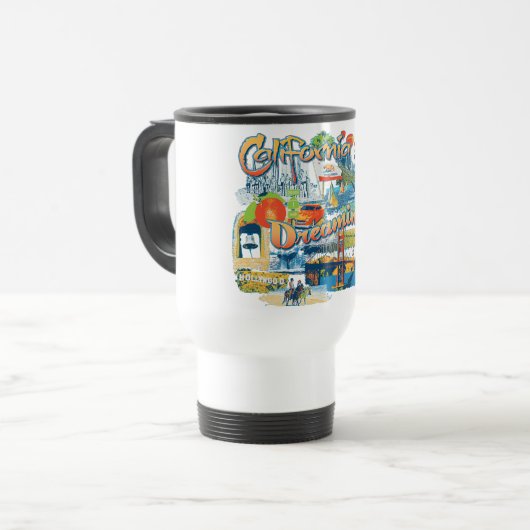 Mug De Voyage California Dreaming (Devant gauche)
