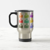Mug De Voyage Caméras colorés (Gauche)