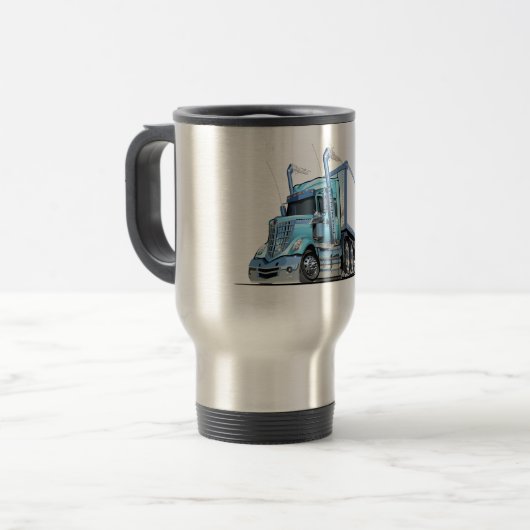 Mug De Voyage Camion de dessin (Devant gauche)