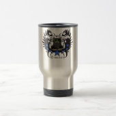 Mug De Voyage Camionneur de vieille école (Centre)