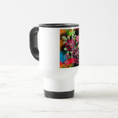 Mug De Voyage camiseta de flor (Devant gauche)