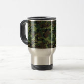 Mug De Voyage [CAMO-GR-1] Camo vert et brun (Devant gauche)