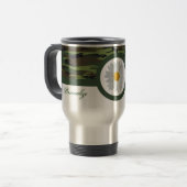 Mug De Voyage Camo vert Voyage Mug (Devant gauche)