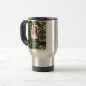 Mug De Voyage Camouflage de bois vert (Devant gauche)
