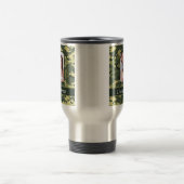 Mug De Voyage Camouflage de bois vert (Centre)