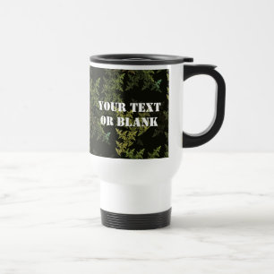 Mug De Voyage Camouflage fractal