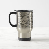 Mug De Voyage Camouflage gris neige d'hiver, Militaire, Armée (Gauche)