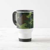 Mug De Voyage Camouflage vert militaire (Devant gauche)