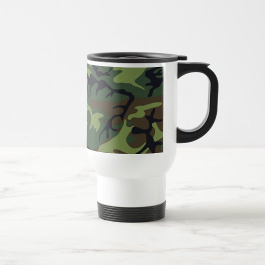 Mug De Voyage Camouflage vert militaire (Droite)