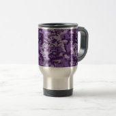 Mug De Voyage Camouflage Violet, Militaire, Armée (Devant droit)