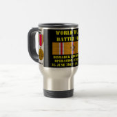 Mug De Voyage Campagne d'opération de l'archipel Bismarck (Devant gauche)