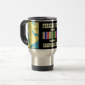MUG DE VOYAGE CAMPAGNE STAR PERSIAN GULF WAR VETERAN (Devant gauche)