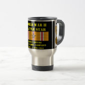 Mug De Voyage Campagne Tinian Capture & Occupation (Devant droit)